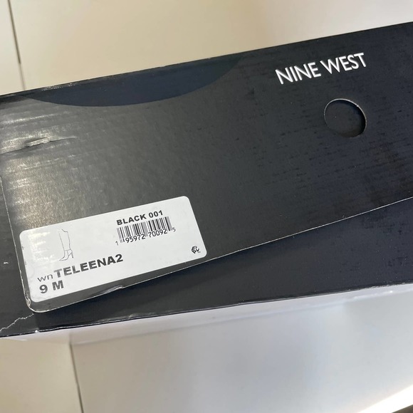 Nine West Teleena Women's Boot (Black - Size 9 - FAUX Suede) - Picture 12 of 13